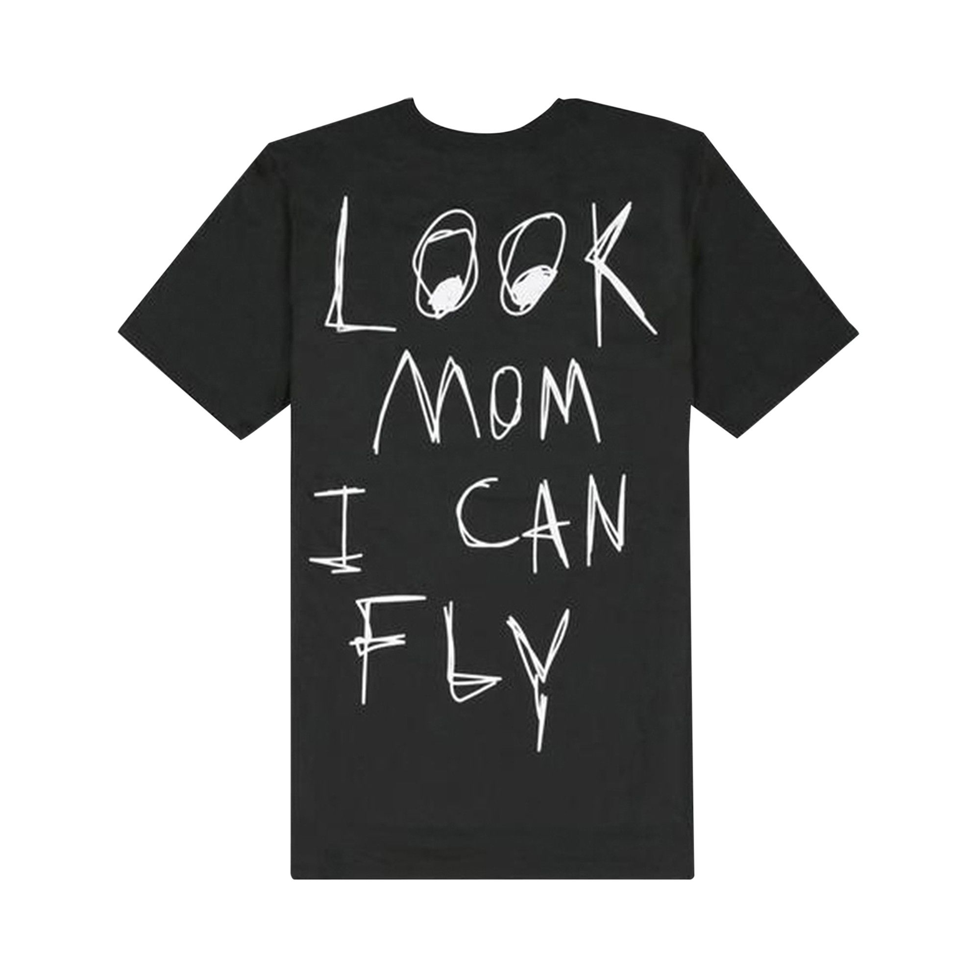 Buy Cactus Jack by Travis Scott x Nike Look Mom I Can Fly II T Shirt Black 1945 1FW180103NLMI BLAC GOAT