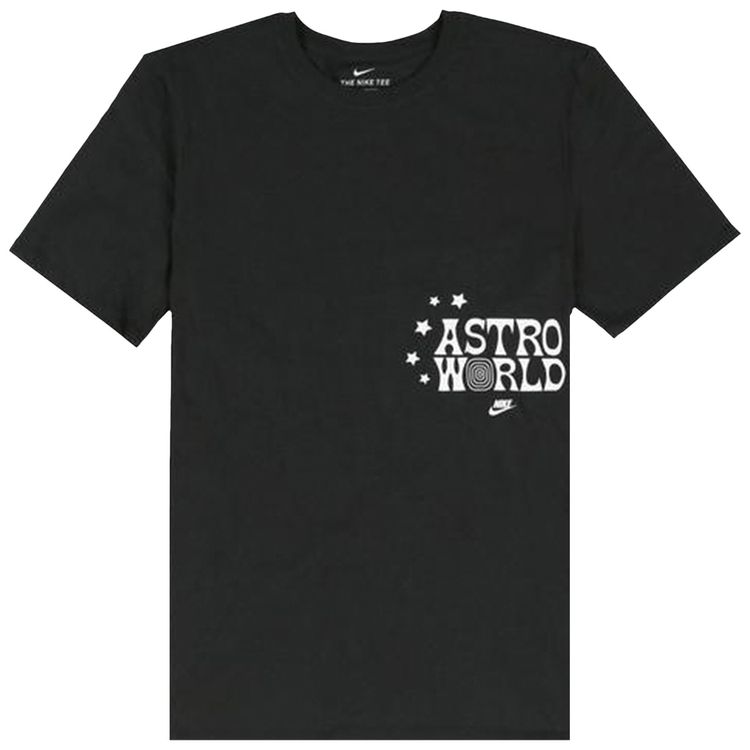 Cactus Jack by Travis Scott x Nike Look Mom I Can Fly II T Shirt Black