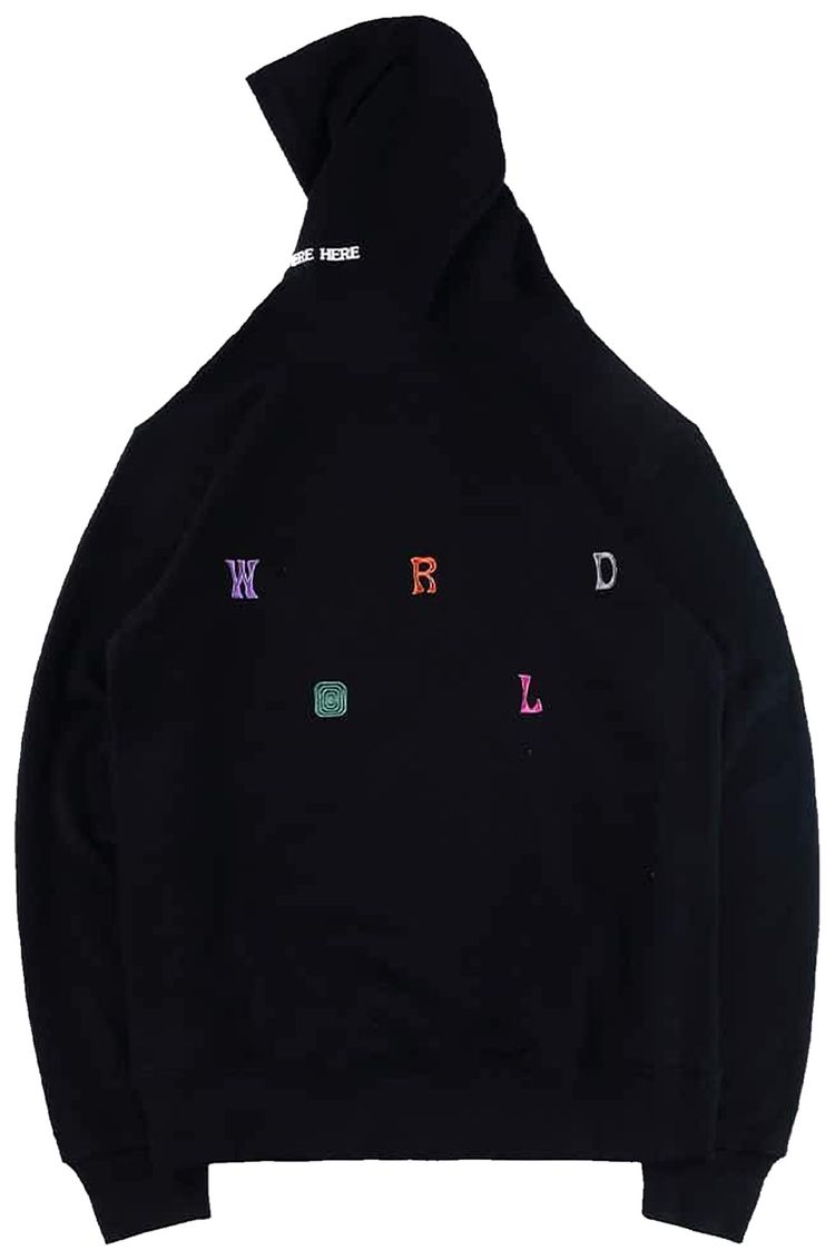 Cactus Jack by Travis Scott Astroworld Lollapalooza Hoodie Black