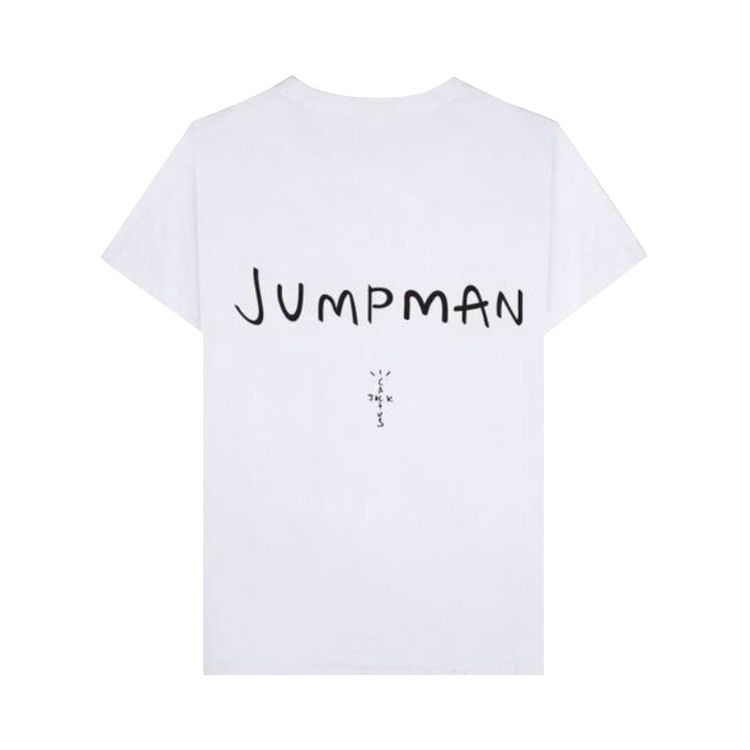 Cactus Jack by Travis Scott x Air Jordan T Shirt White