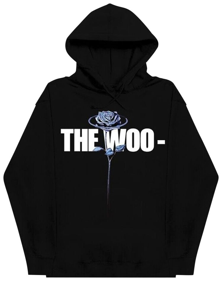 Vlone x Pop Smoke The Woo Hoodie Black