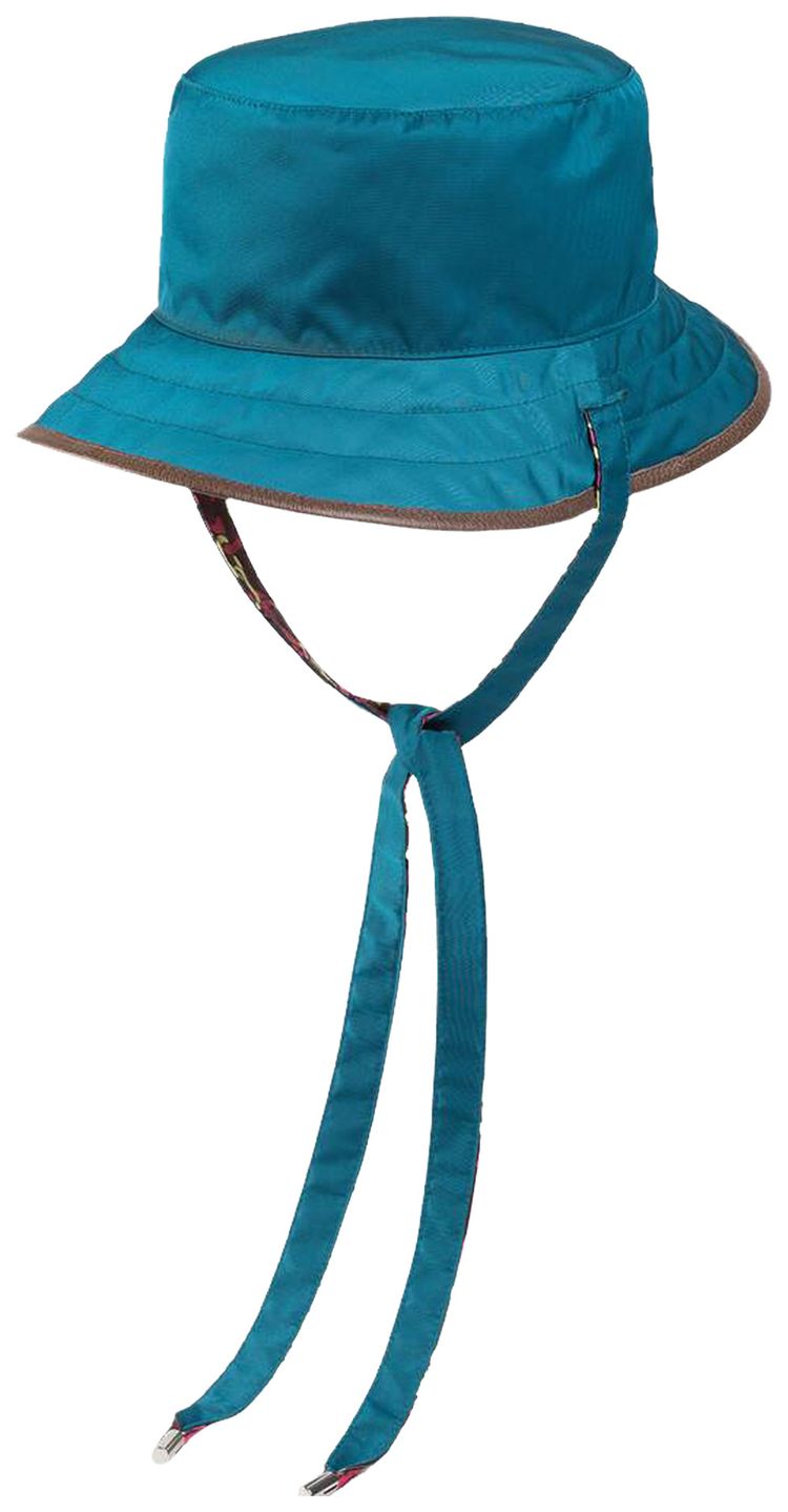 The North Face x Gucci Self Tie Nylon Hat Brown