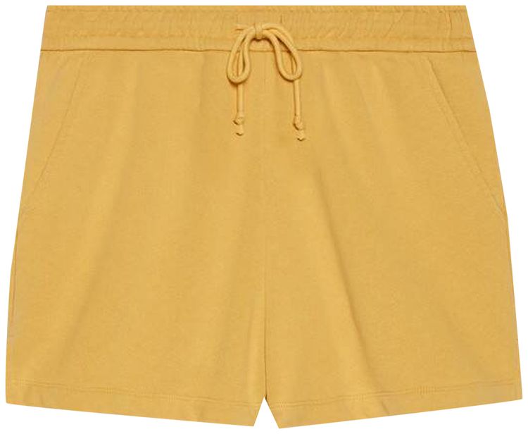 The North Face x Gucci Web Cotton Shorts Mustard