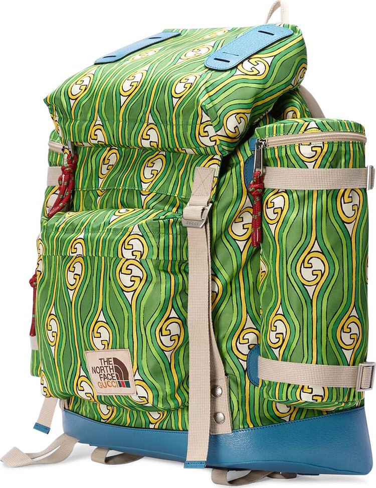 The North Face x Gucci Large Backpack Green