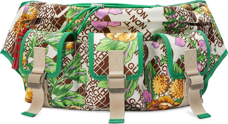 The North Face x Gucci Utility Beltpack Floral Green