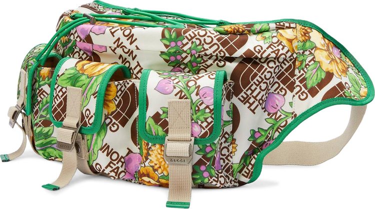 The North Face x Gucci Utility Beltpack Floral Green