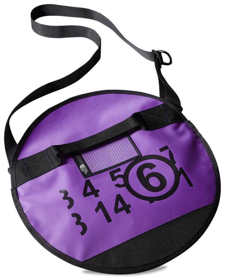 The North Face x MM6 Maison Margiela Base Camp Clutch Bag PurpleBlack