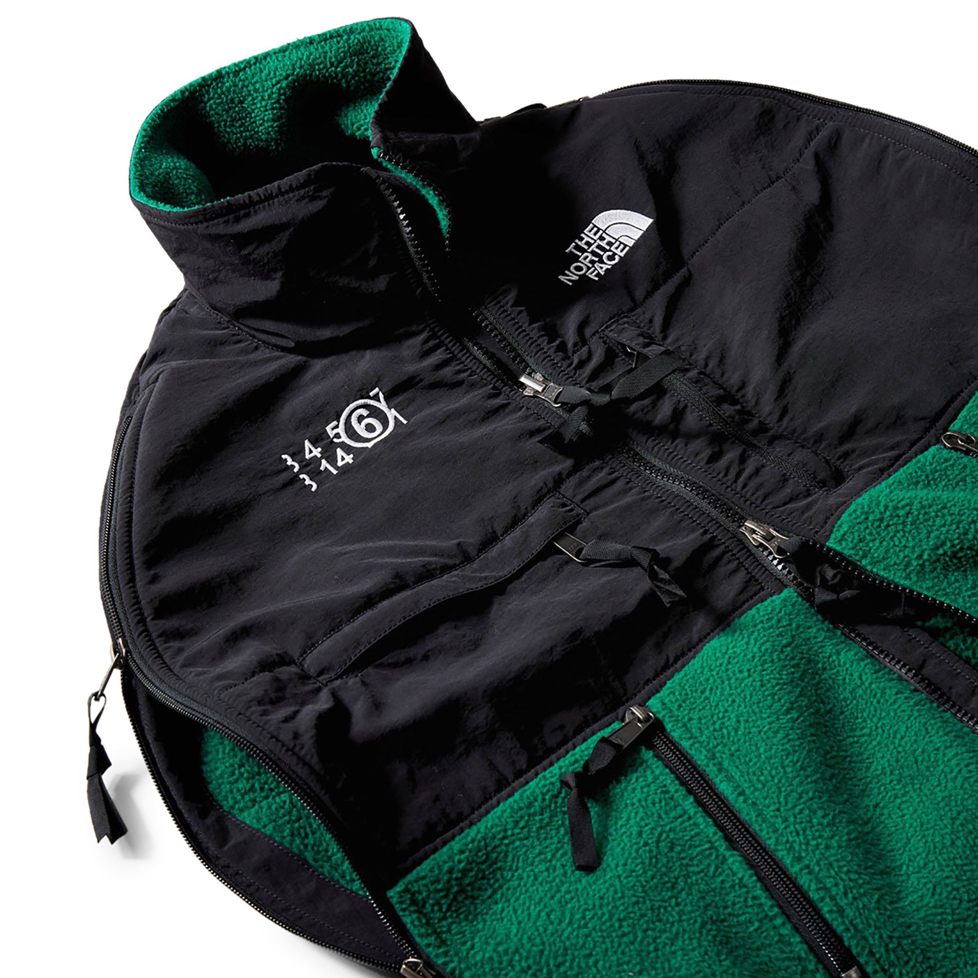 Buy The North Face x MM6 Maison Margiela Circle Denali Top 'Green/Black' -  S62NC0051 S53391 650 | GOAT