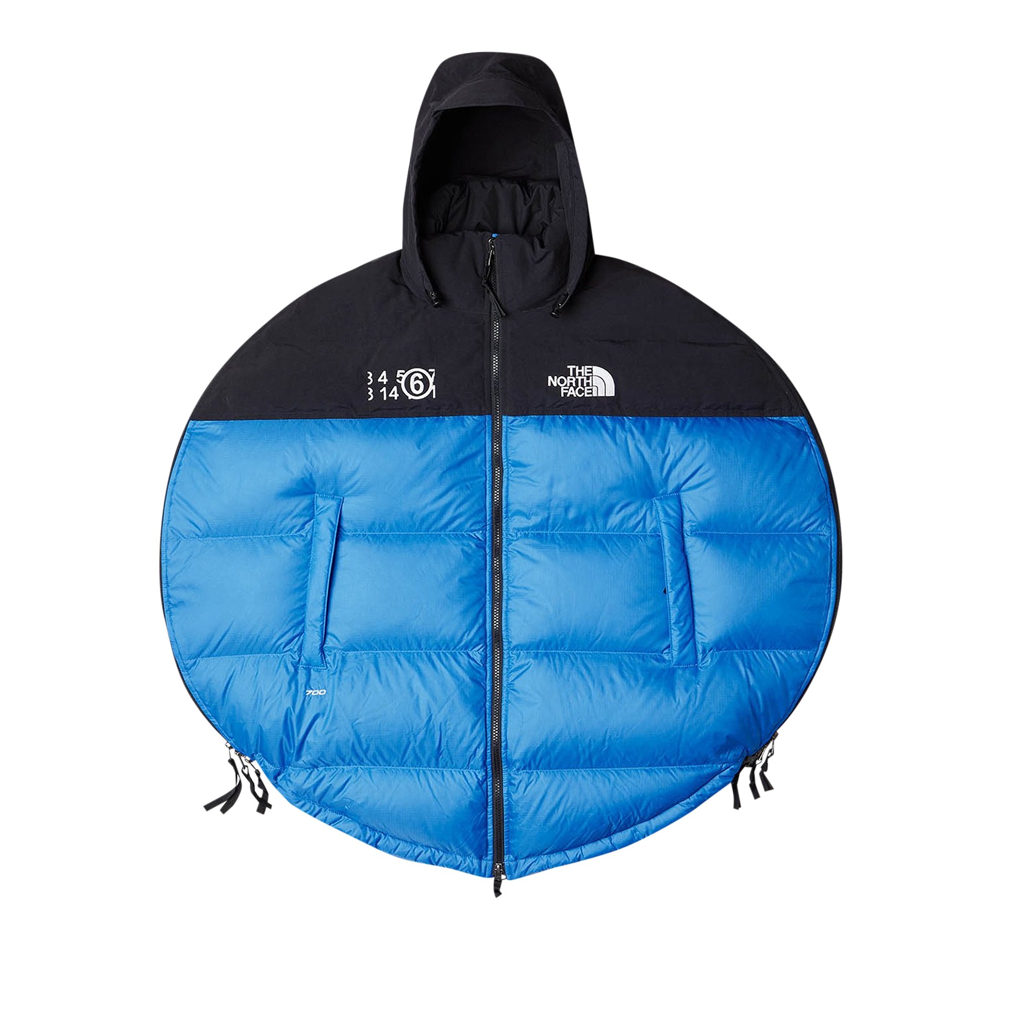 Buy The North Face x MM6 Maison Margiela Circle Nuptse Jacket 'Lake  Blue/Black' - S62AN0041 S53390 521 | GOAT