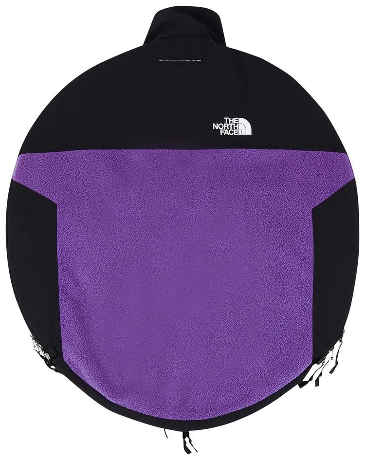 The North Face x MM6 Maison Margiela Circle Denali Jacket PurpleBlack