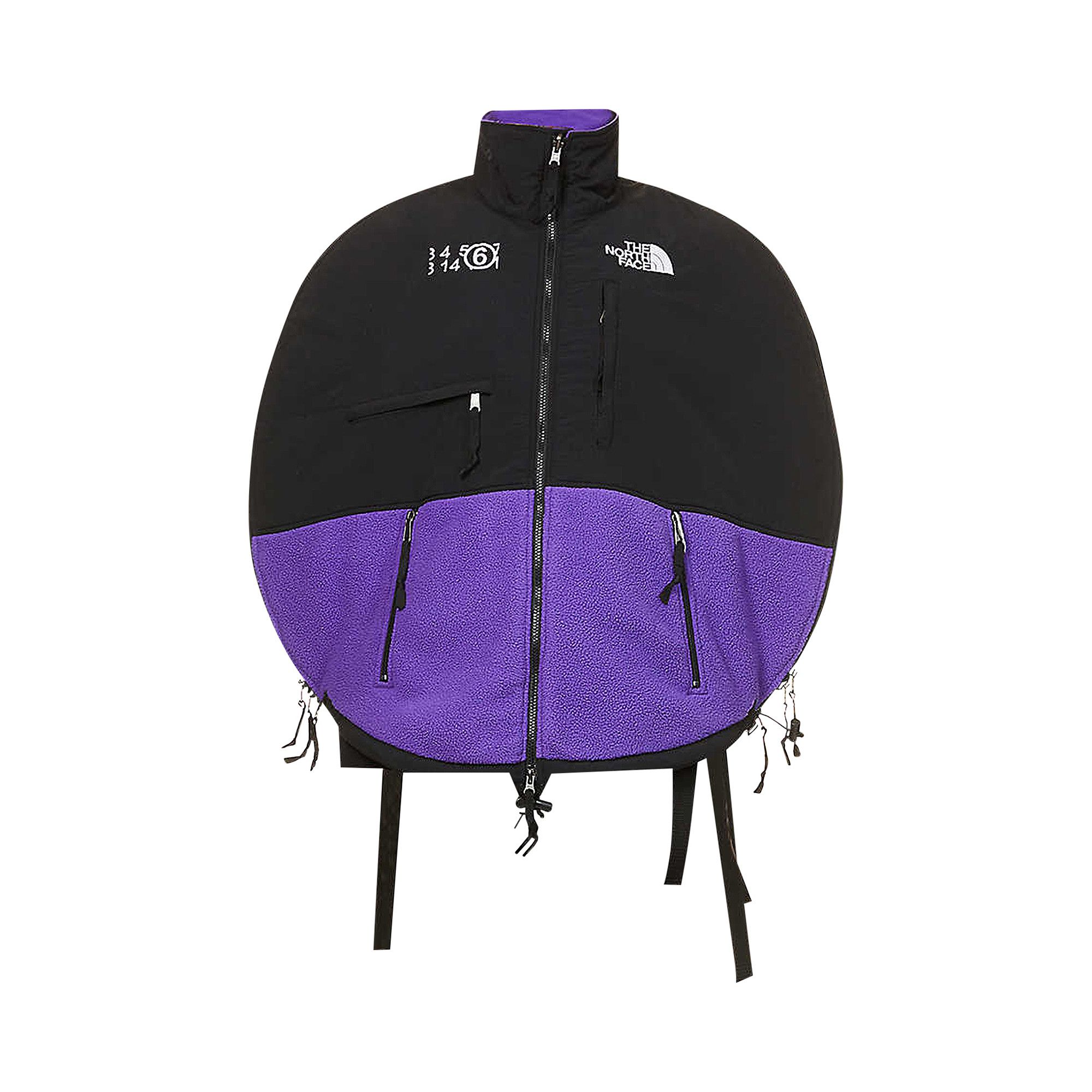 Buy The North Face x MM6 Maison Margiela Circle Denali Jacket  'Purple/Black' - S62AN0042 S53391 382 | GOAT