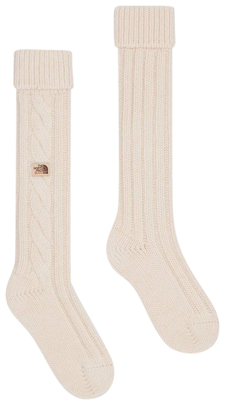 The North Face x Gucci Wool Socks Ivory