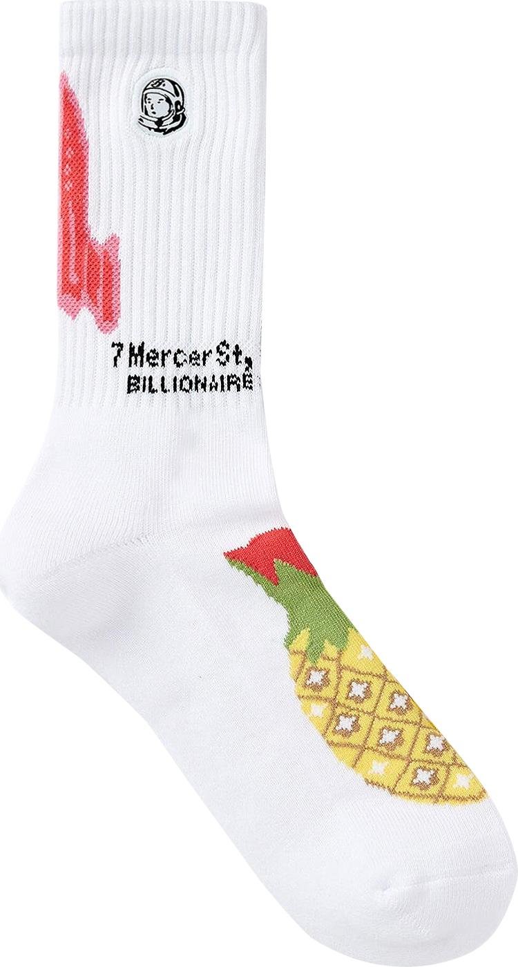 Billionaire Boys Club Rockin Socks Bleach White