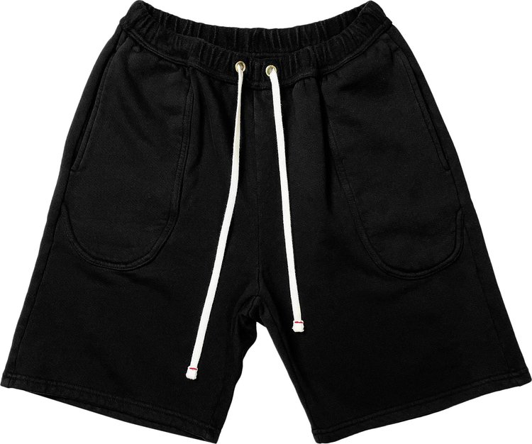 Les Tien Invert Pocket Short Jet Black