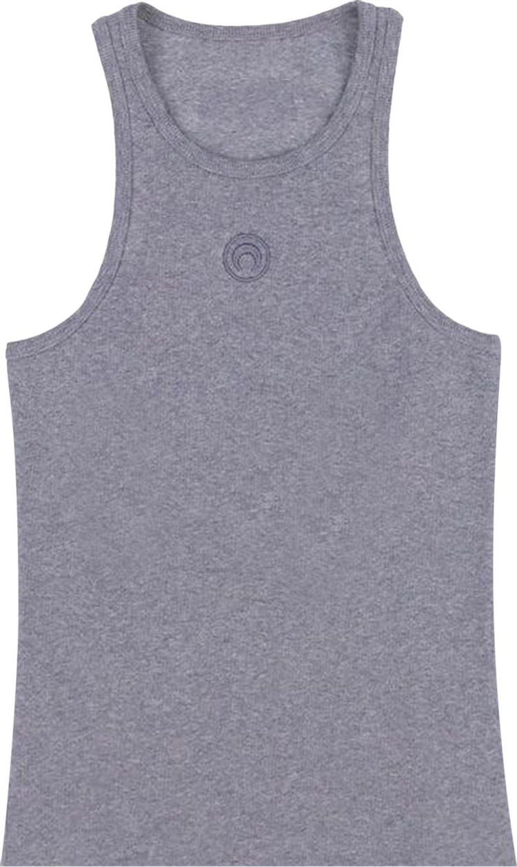 Marine Serre Rib Tank Top Grey