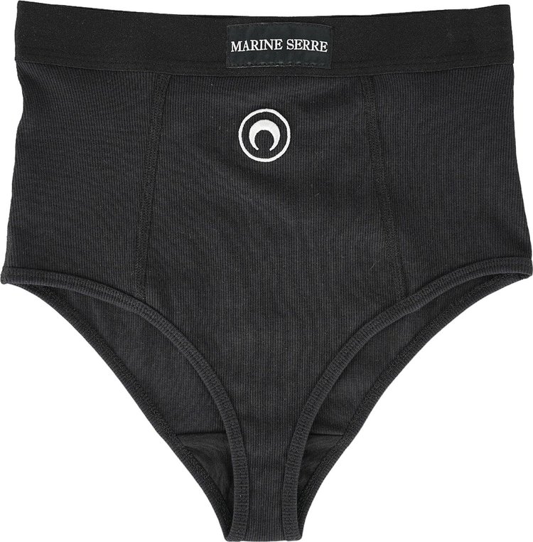 Marine Serre Brief Black