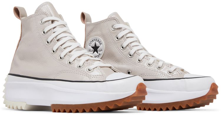 Converse Run Star Hike High Metallic Classics   Smoke Pink