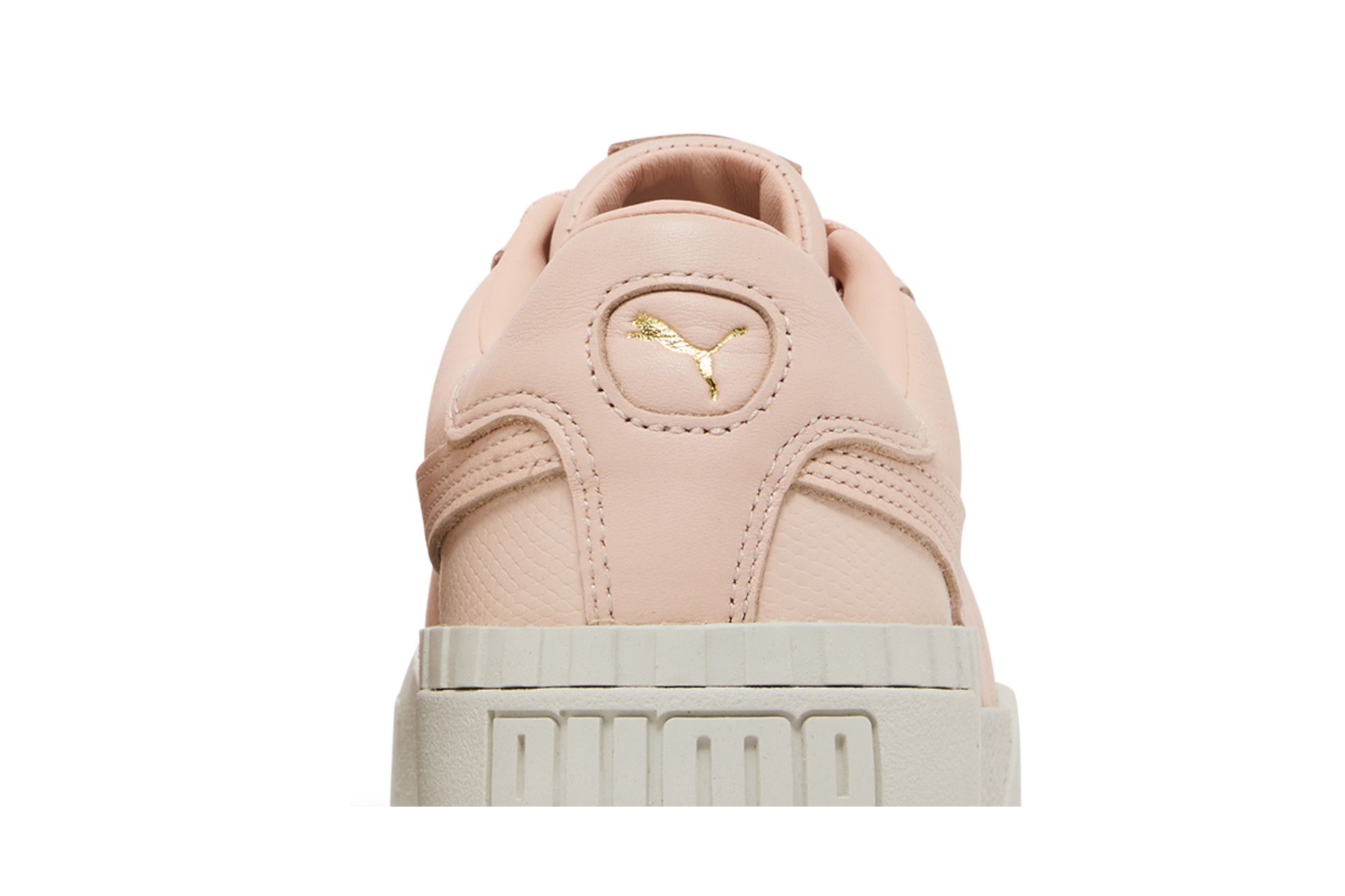 Puma cali emboss cream tan discount