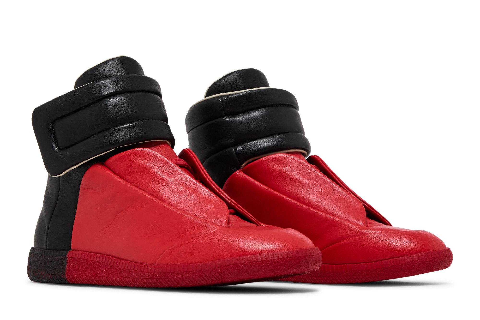 Buy Maison Margiela Wmns Future High 'Red Black' - S38WS0122