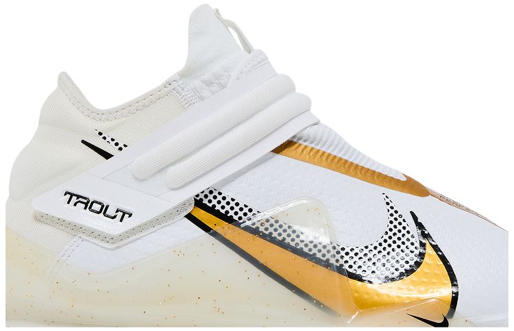 Force Zoom Trout 7 Pro Mid White Metallic Gold