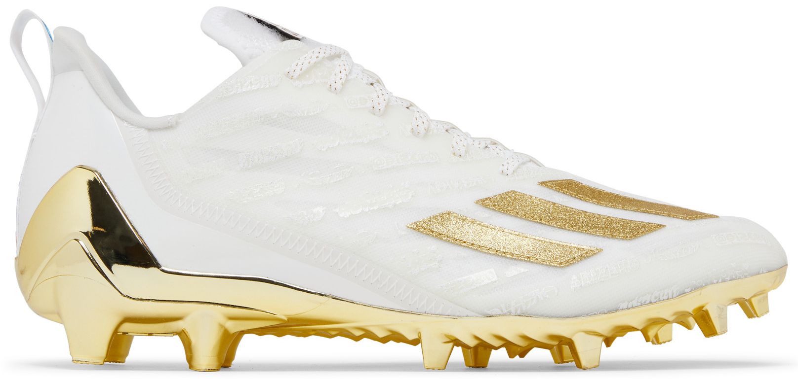 adizero white and gold