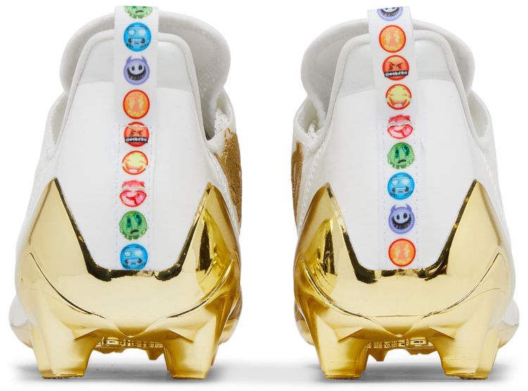 Adidas Adizero Cleats White Gold Metallic