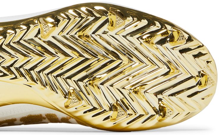 Adidas Adizero Cleats White Gold Metallic