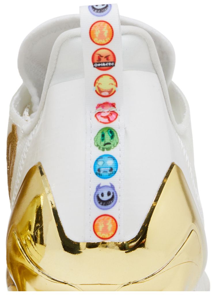 Adidas Adizero Cleats White Gold Metallic