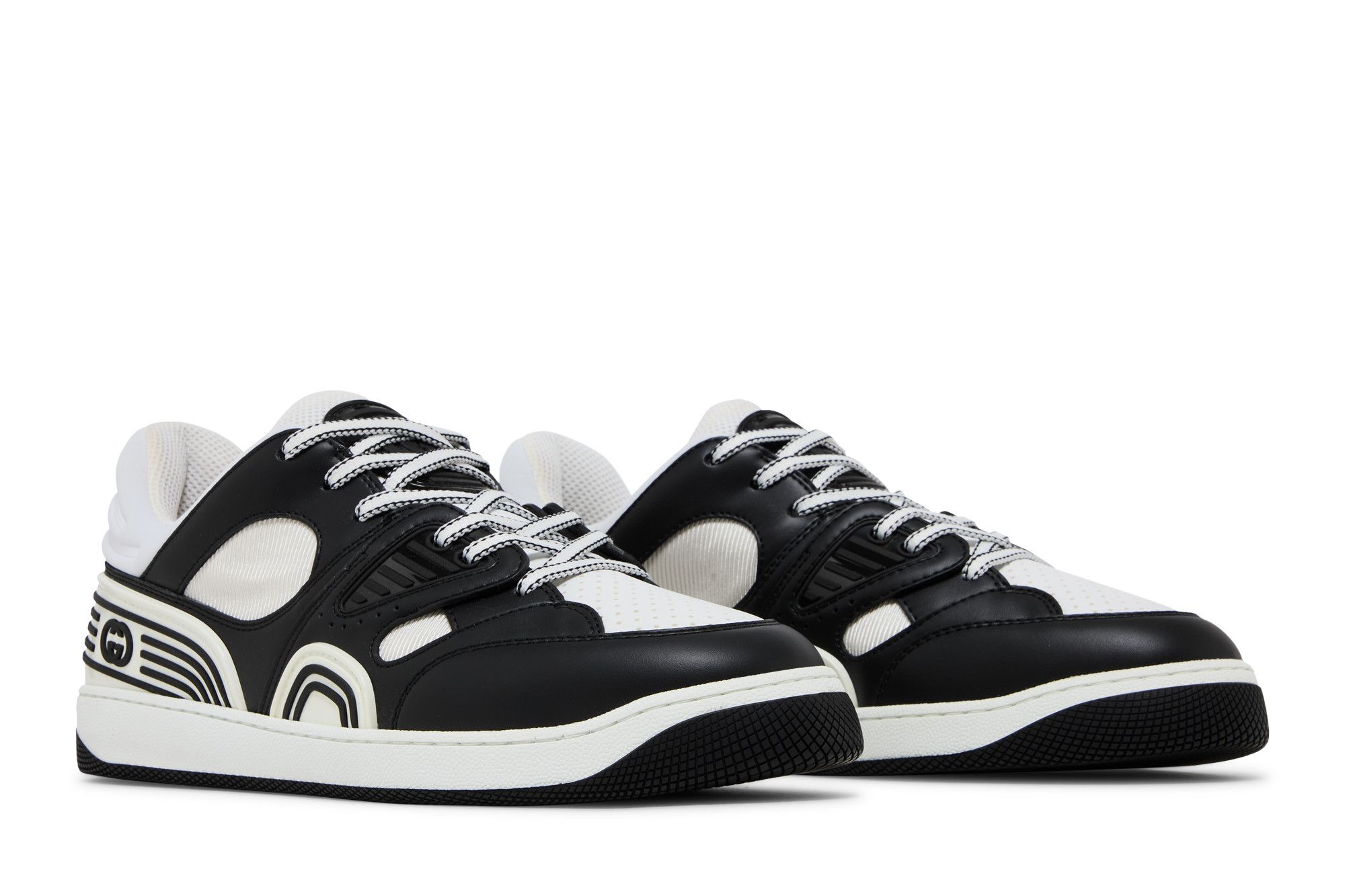 Size 10.0 Gucci Basket 'Black White'