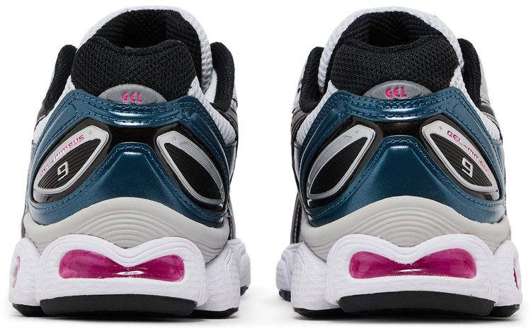 Asics Wmns Gel Nimbus 9 Blue Pink Glo