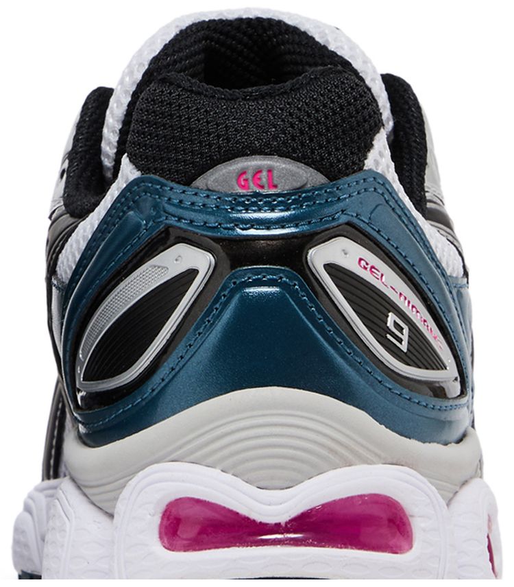 Asics Wmns Gel Nimbus 9 Blue Pink Glo