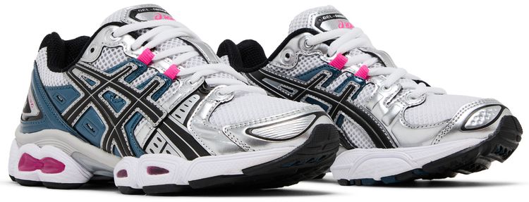 Asics Wmns Gel Nimbus 9 Blue Pink Glo