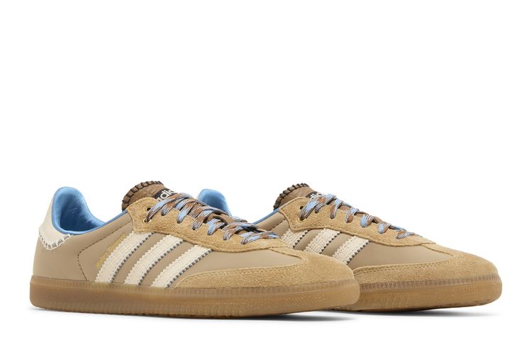 adidas gazelle silver green womens adidas Unisex Samba Indoor - Aston Villa main image 0