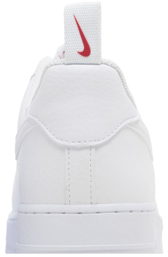 Nike Air Force 1 07 Red Mini Swoosh