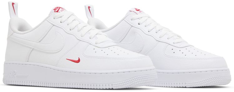 Nike Air Force 1 07 Red Mini Swoosh