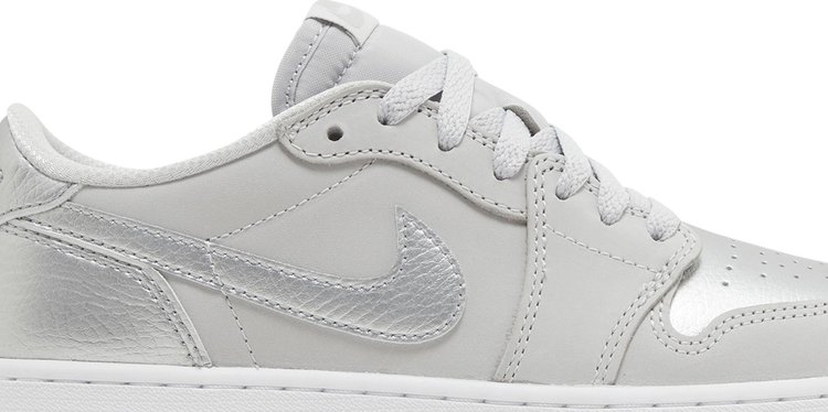 Air Jordan 1 Retro Low OG GS Metallic Silver