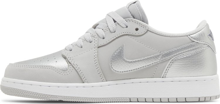 Air Jordan 1 Retro Low OG GS Metallic Silver