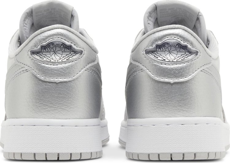 Air Jordan 1 Retro Low OG GS Metallic Silver