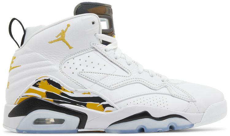 Air Jordan MVP White Yellow Ochre