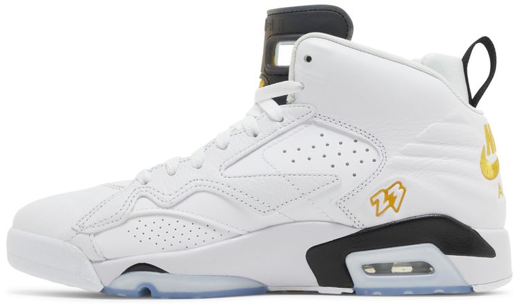 Air Jordan MVP White Yellow Ochre