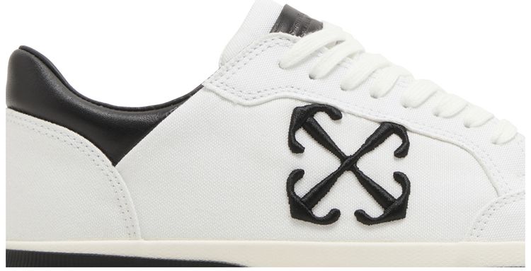 Off White New Low Vulcanized White Black