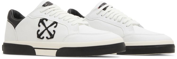 Off White New Low Vulcanized White Black