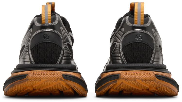 Balenciaga 3XL Sneaker Worn Out   Black Orange