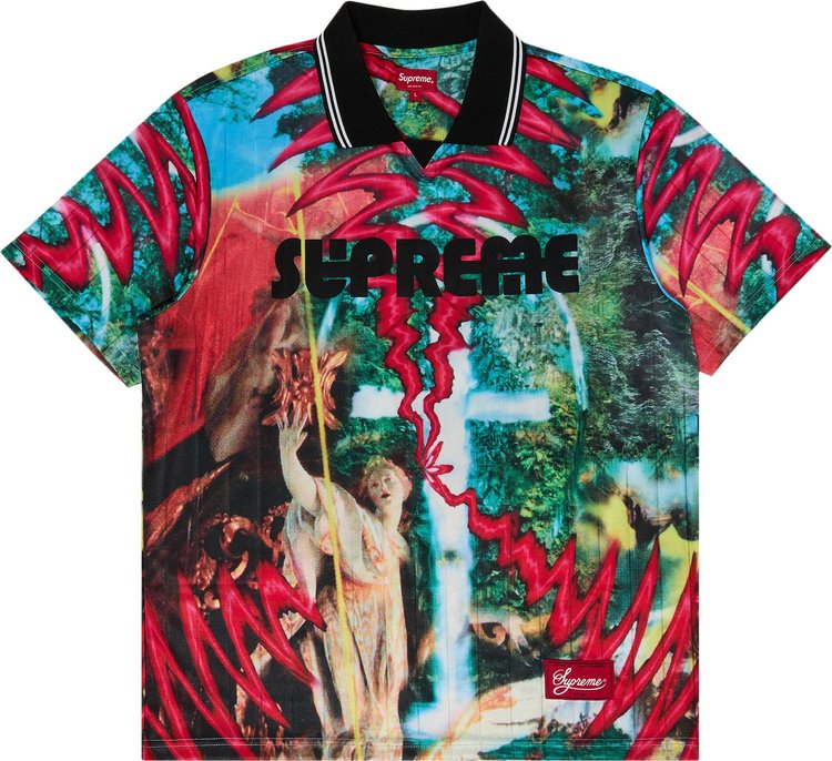 Supreme x Tadanori Yokoo Soccer Jersey Red