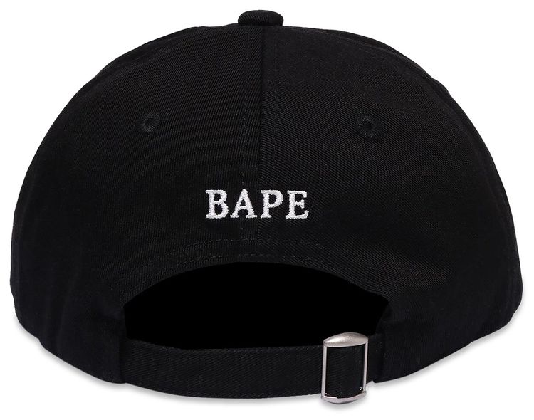 BAPE Ape Head Panel Cap Black