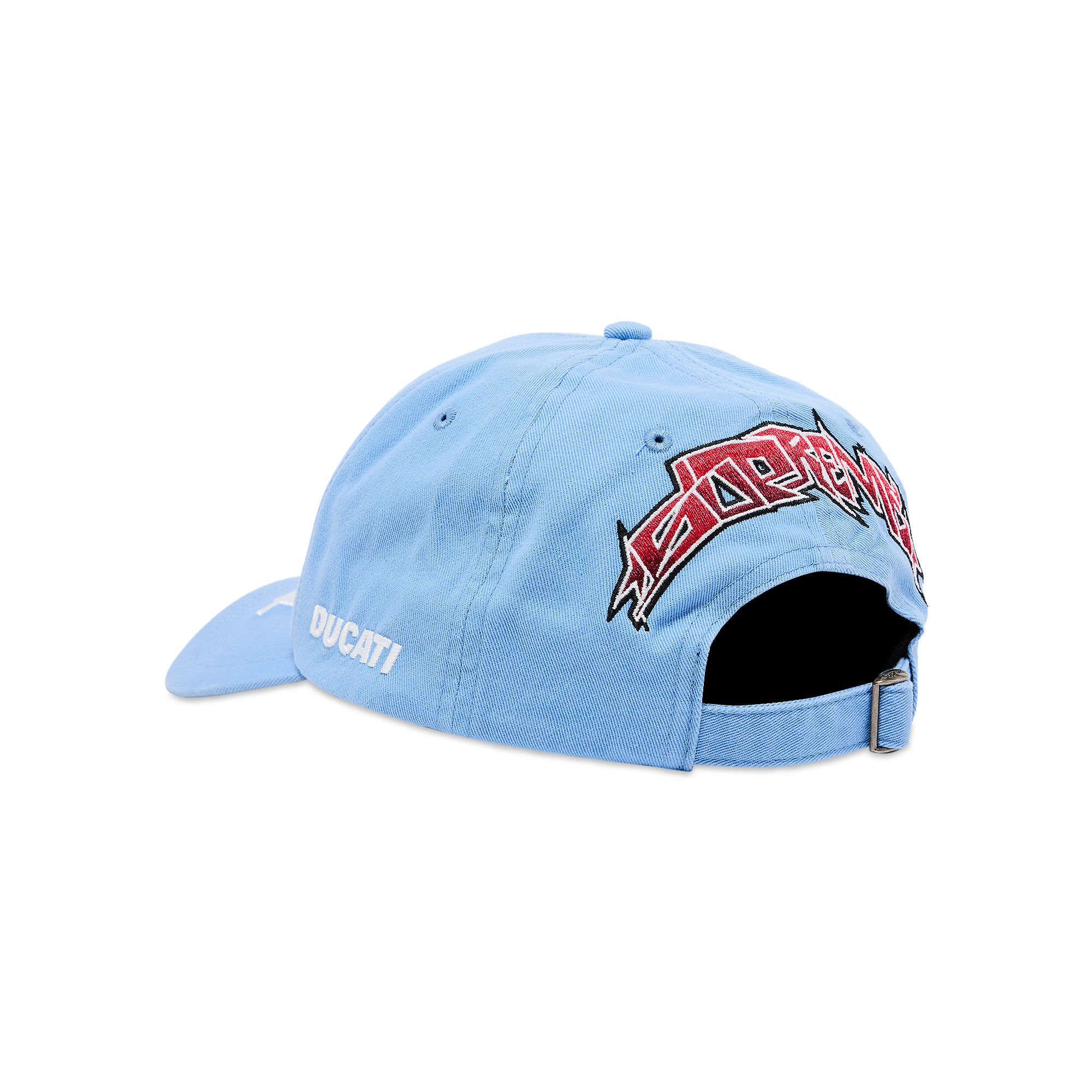 帽子 Supreme Ducati 6panel cap Blue Supreme Ducati 6 Panel Hat Blue - SS24 - US