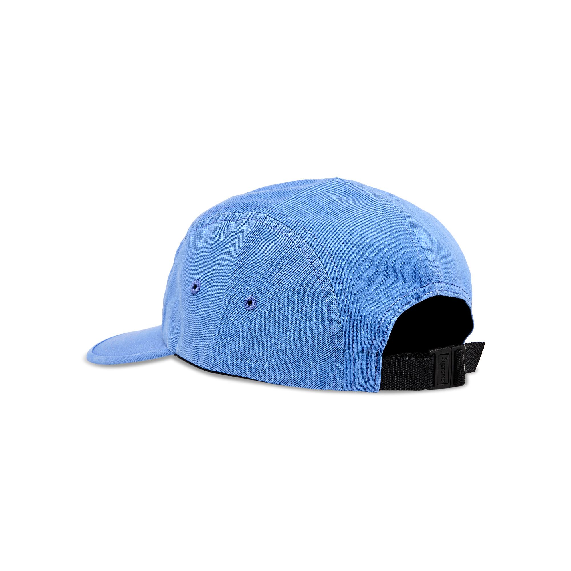 Buy Supreme Washed Chino Twill Camp Cap 'Light Royal