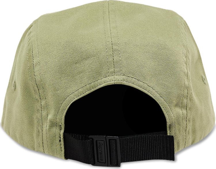 Supreme Washed Chino Twill Camp Cap Light Olive