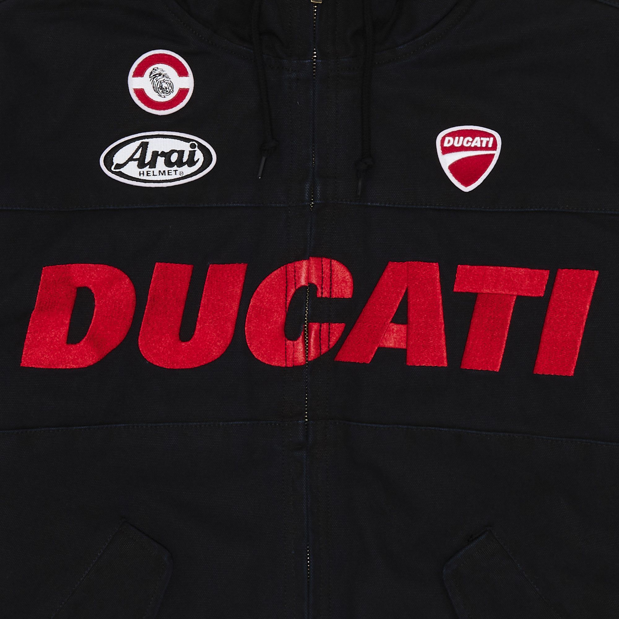 Buy Supreme x Ducati Hooded Racing Jacket 'Black' - SS24J80