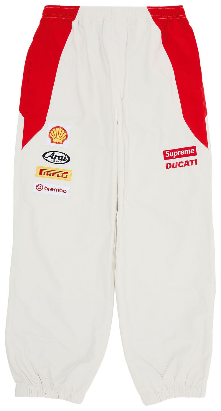 Supreme x Ducati Track Pant Light Grey